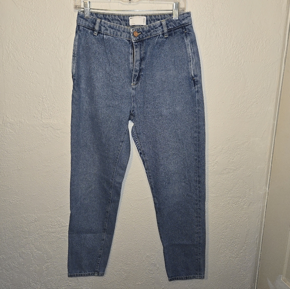 Asos Classic Blue Denim 90s Vintage Mom Jeans Size 29